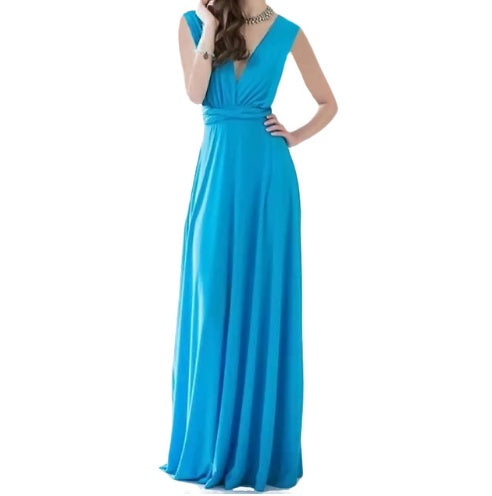 Women's Sexy Long Party Dress Club Floor-Length Summer Backless Bandage Maxi Dress Multiway Bridesmaids Boho Women Dress Vestidos